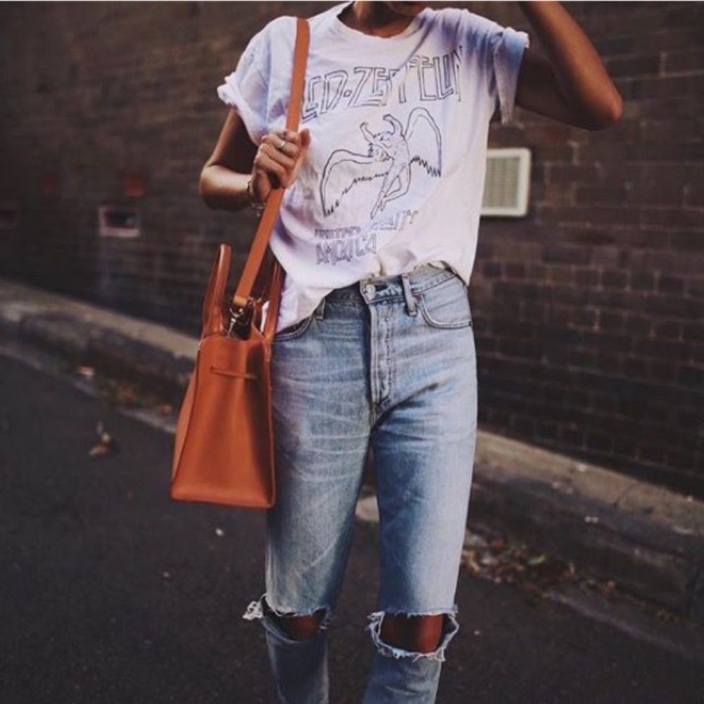 brandy melville led zeppelin tee
